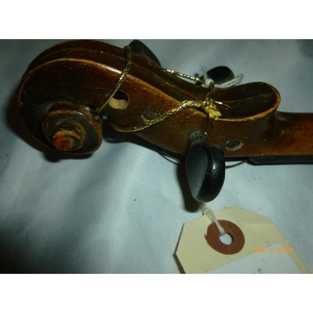 Antique Kids Violin Stradivarius Ant Made In Germany & Case Beginner‎ Youth